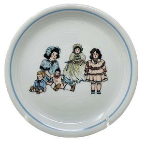 Thomas Rosenthal German Plates 6.5"  Antique Dolls Pattern Porcelain Vintage